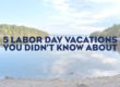 Labor Day vacations